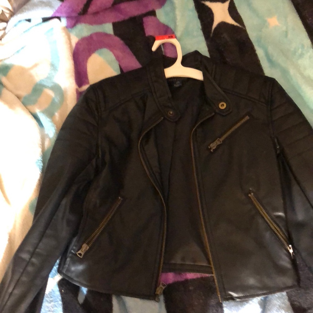polo leather jacket